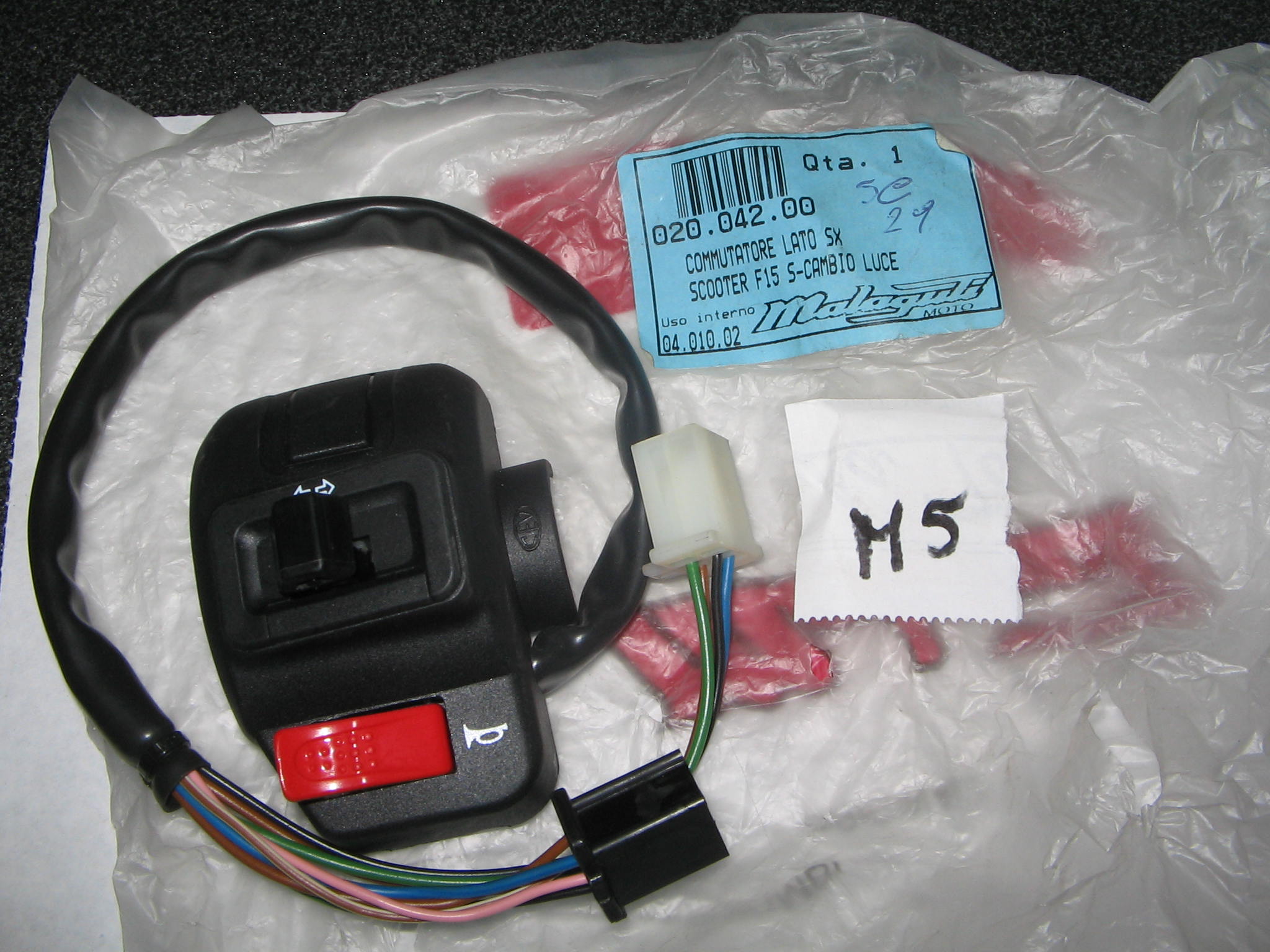 MALAGUTI F 15 COMMUTATORE SX